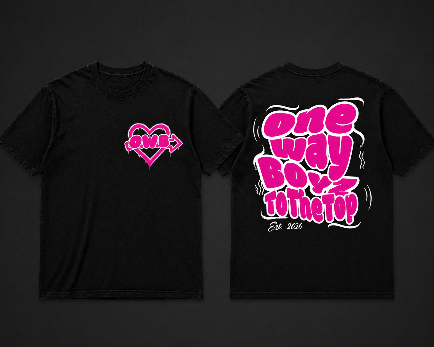 To The Top T-Shirt- PINK