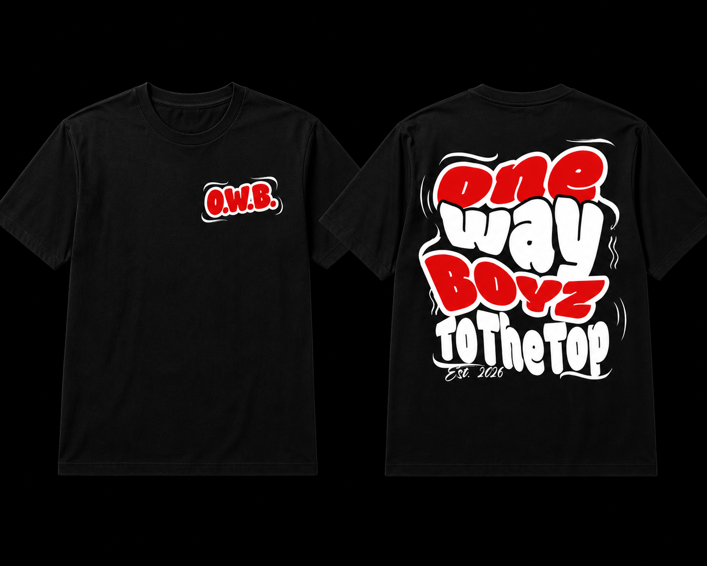 To The Top T-Shirt- RED